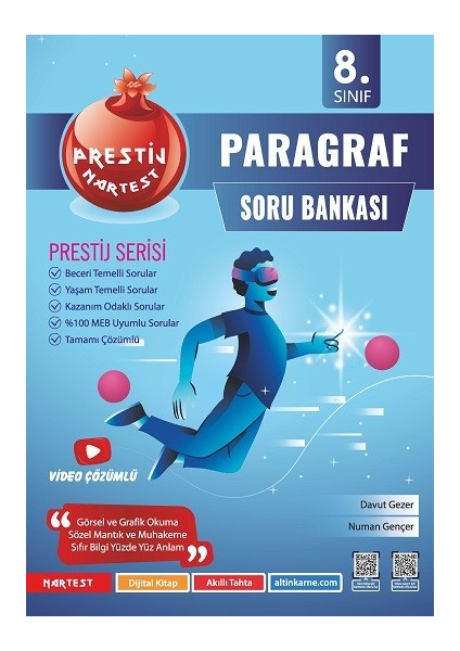 8. Sınıf Prestij Paragraf Soru Bankası