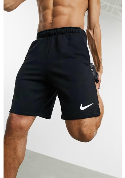 Dri Fit Fleece Training Erkek Siyah Spor Şort
