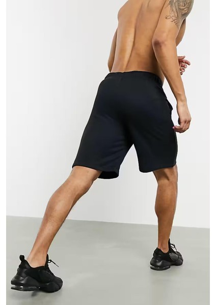Dri Fit Fleece Training Erkek Siyah Spor Şort