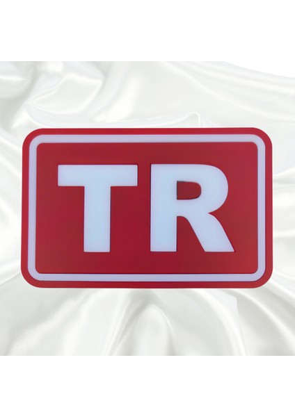 Türkiye TR Plaka Harfli Vidalı Universal Pleksi Panjur Arması Oto Arma Araba Arma Oto Logo Araba Logo