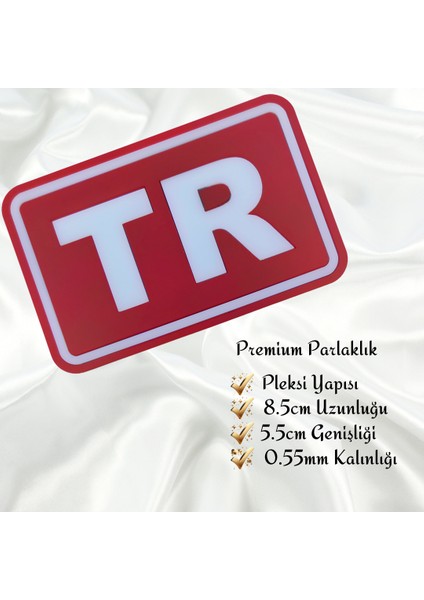 Türkiye TR Plaka Harfli Vidalı Universal Pleksi Panjur Arması Oto Arma Araba Arma Oto Logo Araba Logo fırsatları