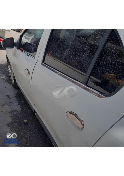 Renault Clio 4 Symbol Krom Kapı Kolu 4 Kapı 2013 Üzeri P. Çelik