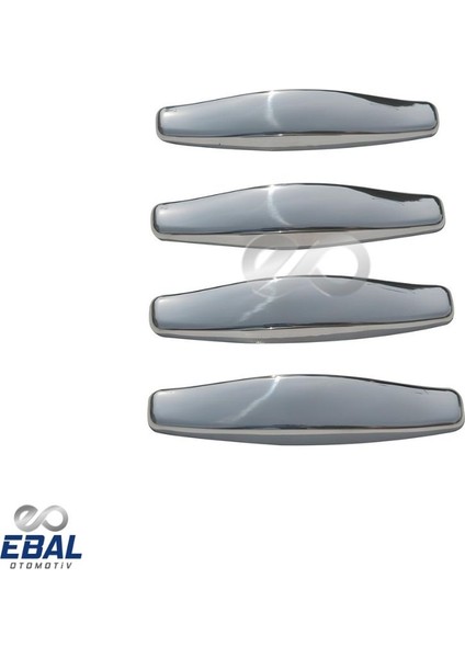 Renault Clio 3 Symbol Krom Kapı Kolu 4 Prç. 2009-2013 P.çelik