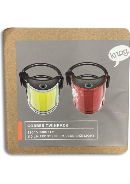 Lıl Cobber Twınpack 110LM USB Ön+Arka Bisiklet Işık Seti