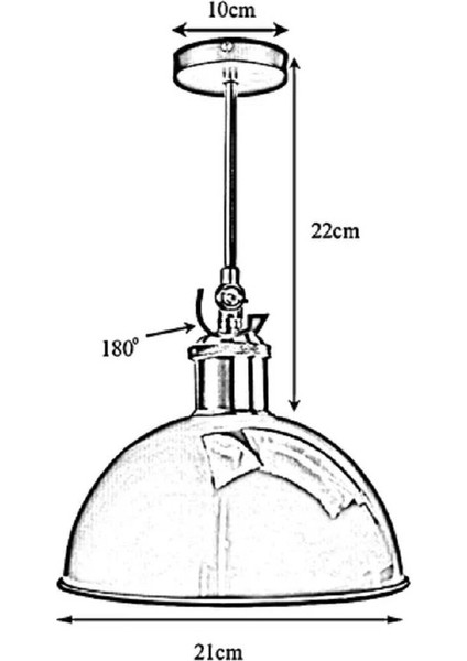 Vintage,retro1,rustik1 Mavi 1 x E27 Eskitme1 Duylu Masallı Tekli Duvar Aplik Şapka ÇAP:23 cm indirimleri