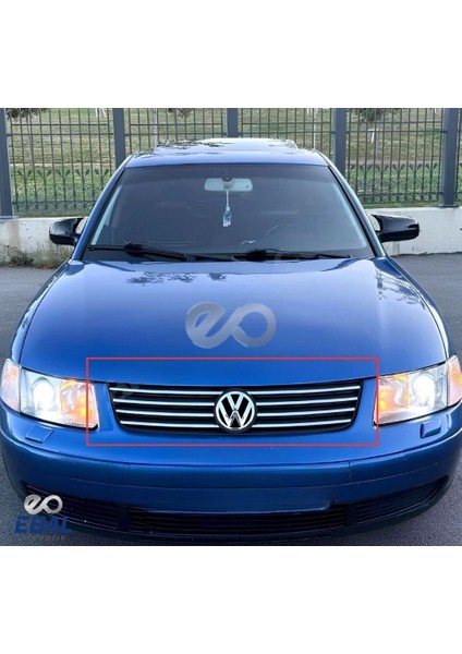 Vw Passat Krom Ön Panjur 8 Prç. 1996-2001 Arası P. Çelik fiyatları