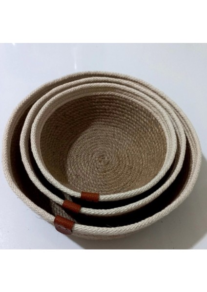 Düzenleyici Üçlü Hasır Sepetler fiyatları