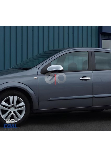 Opel Astra H Hb - Sedan Krom Ayna Kapağı 2004-2010 Paslanmaz Çelik modelleri