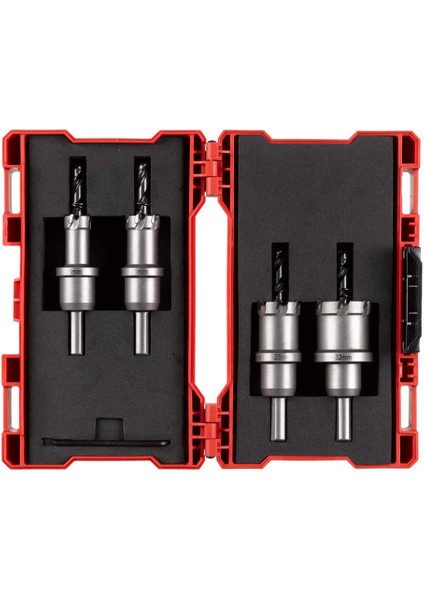 Tct Karpit Panç 4 Prç Seti 16,20,25,32 Mm+3/8 Allen T4932479058