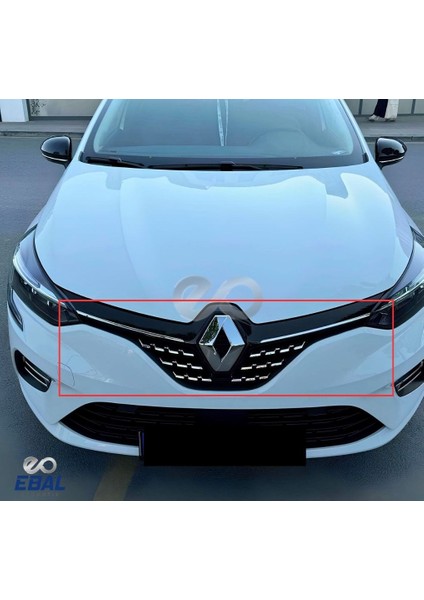 Renault Clio 5 Ön Panjur 8 Parça Krom Seti 2019 Model ve Sonrası fiyatları