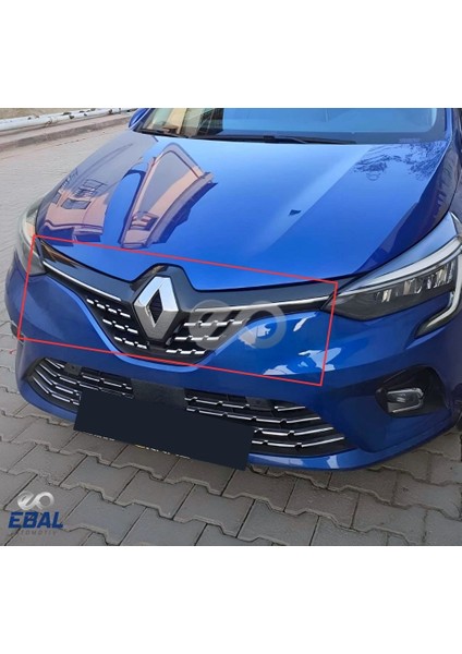 Renault Clio 5 Ön Panjur 8 Parça Krom Seti 2019 Model ve Sonrası modelleri