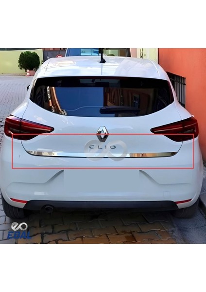 Renault Clio 5 HB Krom Bagaj Alt Çıtası 2020 P.Çelik fiyatları