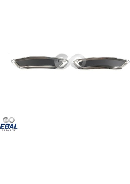 Egzoz Çerçevesi Paslanmaz Çelik 2015+ modelleri