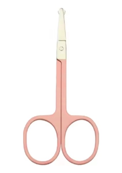 Beauty Bijutime Çok Amaçlı Burun Kıl Alma Makası Rose Gold ( Küt Uçlu Batmadan Kesme Özellikli )