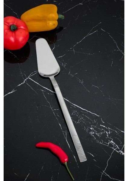 Heybeli Çelik Paslanmaz Servis Spatulası CKR2624