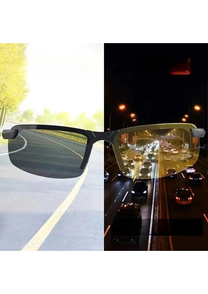 1 Adet Gece & 1 Adet Gündüz Görüş Gözlüğü ve Araç Içi Renkli Klips Hediyeli fırsatları
