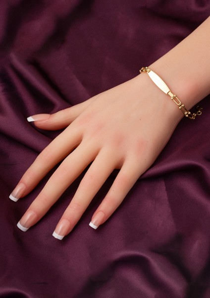 Tiffany Zincirli Altın Çocuk Künyesi 14 Ayar fırsatları