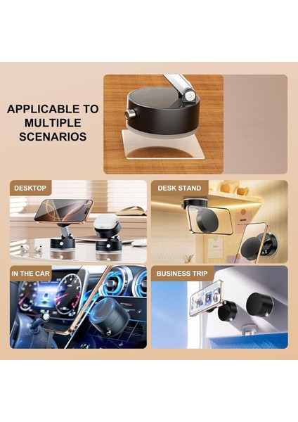 Araç İçi Magsafe Tutucu Kilitli Vakum Masa Üstü Telefon ve Tablet Tutucu fiyatları