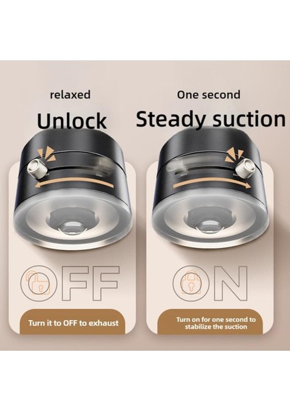 Araç İçi Magsafe Tutucu Kilitli Vakum Masa Üstü Telefon ve Tablet Tutucu fırsatları