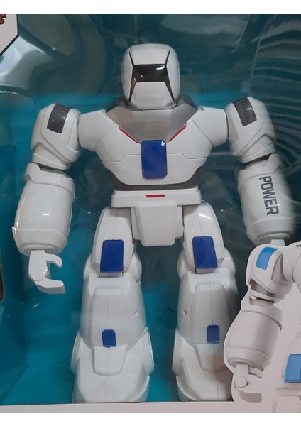 Oyuncak Robot Sesli Işıklı Hareketli Interaktif Şarjlı Pilli