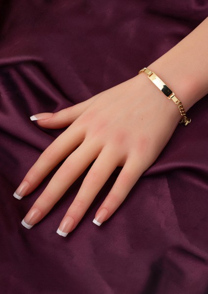 Gurmet Zincirli 14 Ayar Altın Çocuk Künyesi fırsatları