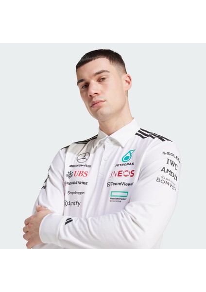 Performance JX0757 MERCEDES - AMG PETRONAS FORMULA ONE TEAM POLO LONG SLEEVE fırsatları