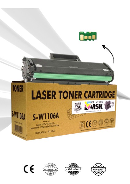 Hp Laser Mfp 135R Uyumlu Siyah Toner