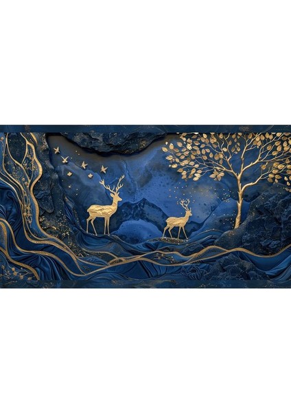 Night Landscape Kanvas Tablo fiyatları