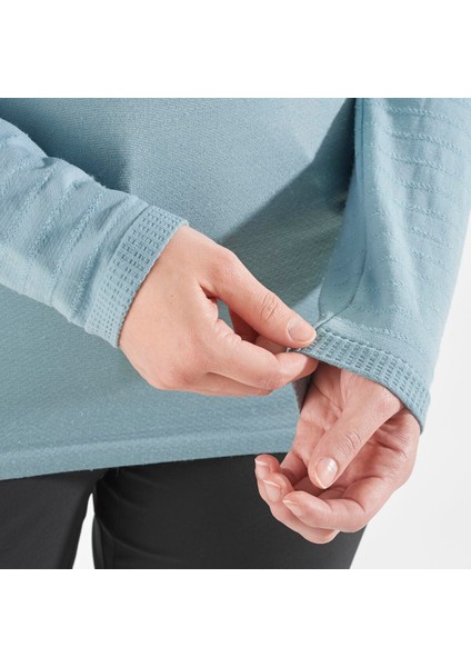 Essential Wool Kadın Üst Içlik - Mavi