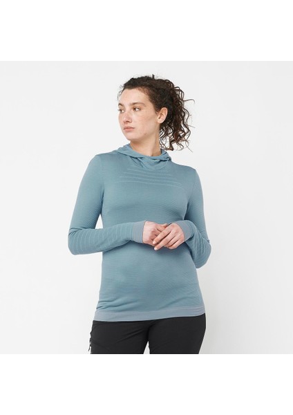 Outspeed Wool Kadın Termal Içlik - Mavi