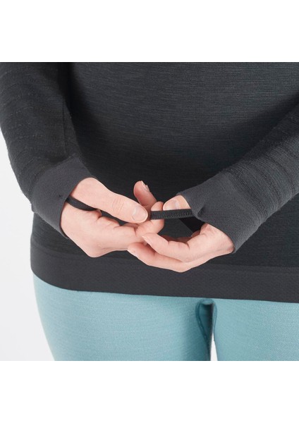 OUTSPEED WOOL Kadın Üst İçlik Black LC2119000 indirimleri