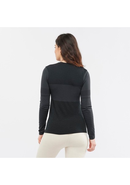 Essential Wool Kadın Üst Içlik - Siyah