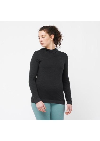 Outspeed Wool Kadın Termal Içlik - Siyah