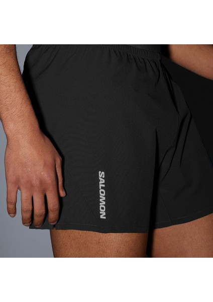 Cross 5" Erkek Koşu Şortu - Siyah indirimleri