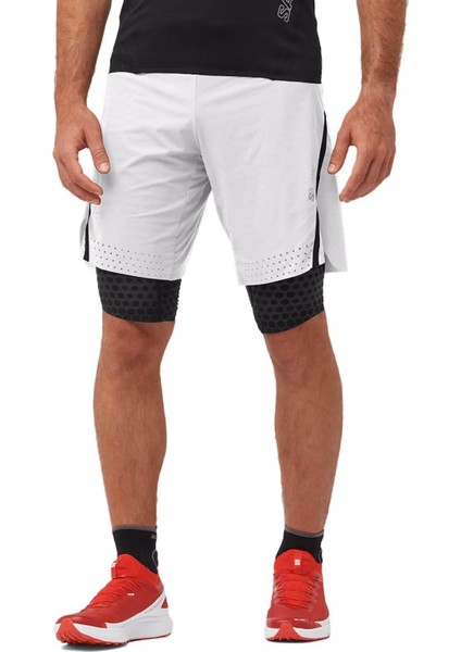 S/LAB ULTRA 2IN1 Erkek Koşu Şortu White LC2260700