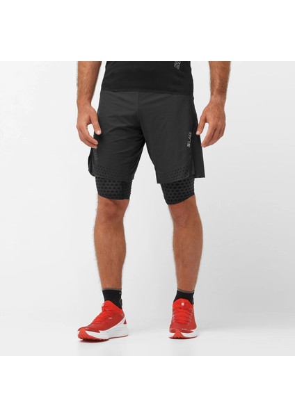 S/LAB ULTRA 2IN1 Erkek Koşu Şortu Black LC2030900