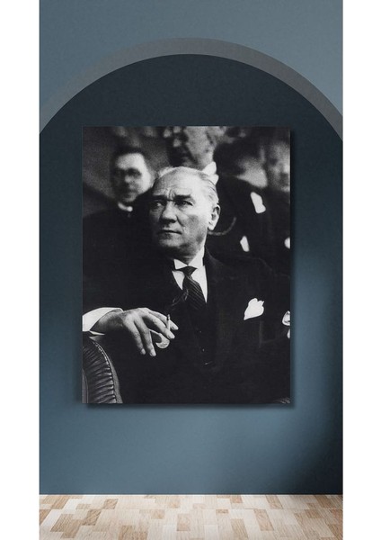 Atatürk Siyah Beyaz Kanvas Tablo fırsatları
