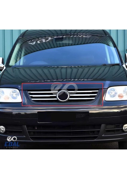 Vw Caddy Lıfe Krom Ön Panjur 6 Prç. 2007-2010 Arası P.çelik