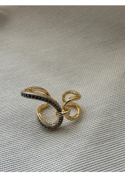 Özel Seri Asimetrik Earcuff (Kıkırdak Küpesi)
