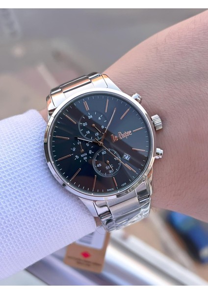 Çelik Kordon 3 Atm Suya Dayanıklı Özel Tasarım Erkek Kol Saati VS.BLKT.0147