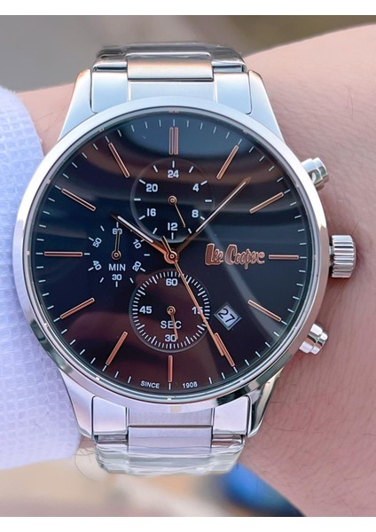 Çelik Kordon 3 Atm Suya Dayanıklı Özel Tasarım Erkek Kol Saati VS.BLKT.0147 modelleri