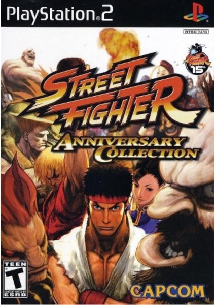 Playstatıon 2 Street Fighter Anniversary Collection Sadece Çipli Cihazlar Için