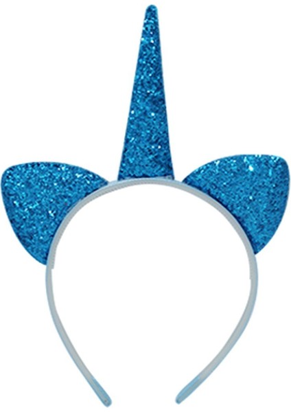 Unicorn Simli Mavi Taç