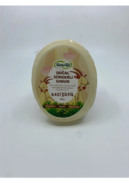 Doğal Güzellik, Nemlendirici ve Besleyici Süngerli Keçi Sütlü Sabun 100 Gr. Süngerli Sabun modelleri