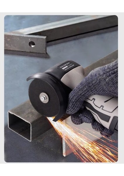 16.8 V, 2A Akülü Mini Avuç Taşlama Makinesi, Çantalı, 2 Batarya, 4 Disk,