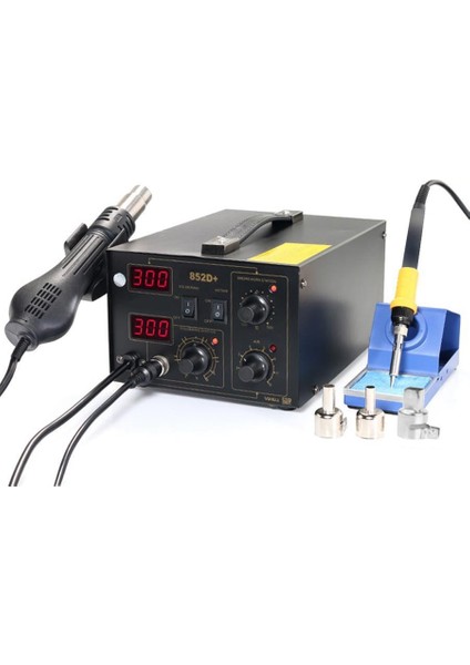 Havya Istasyonu Dijital Sıcak Hava Üflemeli 500W Etc 852D+
