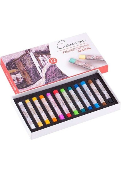 Sonnet Soft Pastel Seti 12 Renk