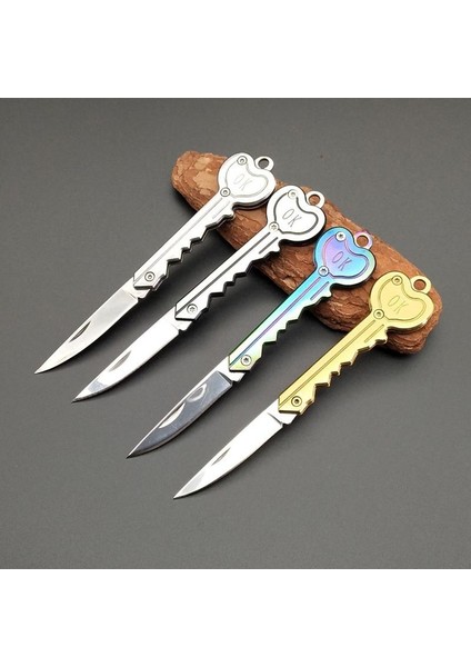 Paslanmaz Çelik, Katlanır, Cep Çakısı, Outdoor Kamp Bıçağı, Anahtarlıklı, 12 Cm fiyatları