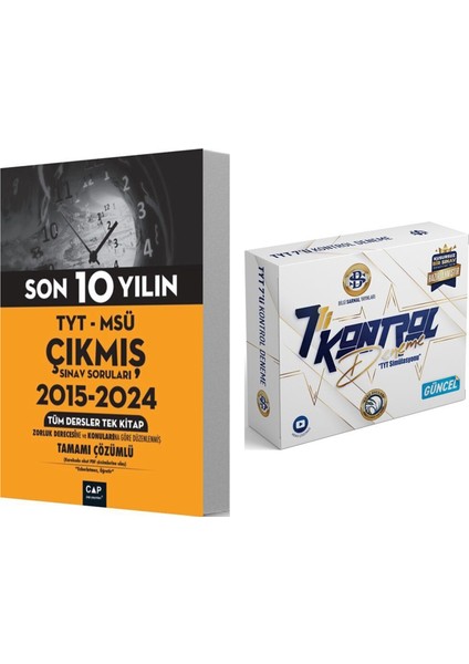 Tyt Çıkmış Sorular ve Tyt Deneme Seti