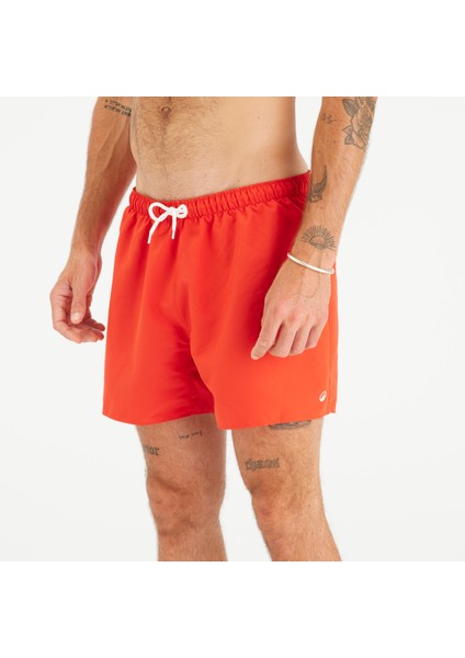 Olaian Erkek Kısa 15" Deniz Şortu - Kırmızı - HENDAIA
